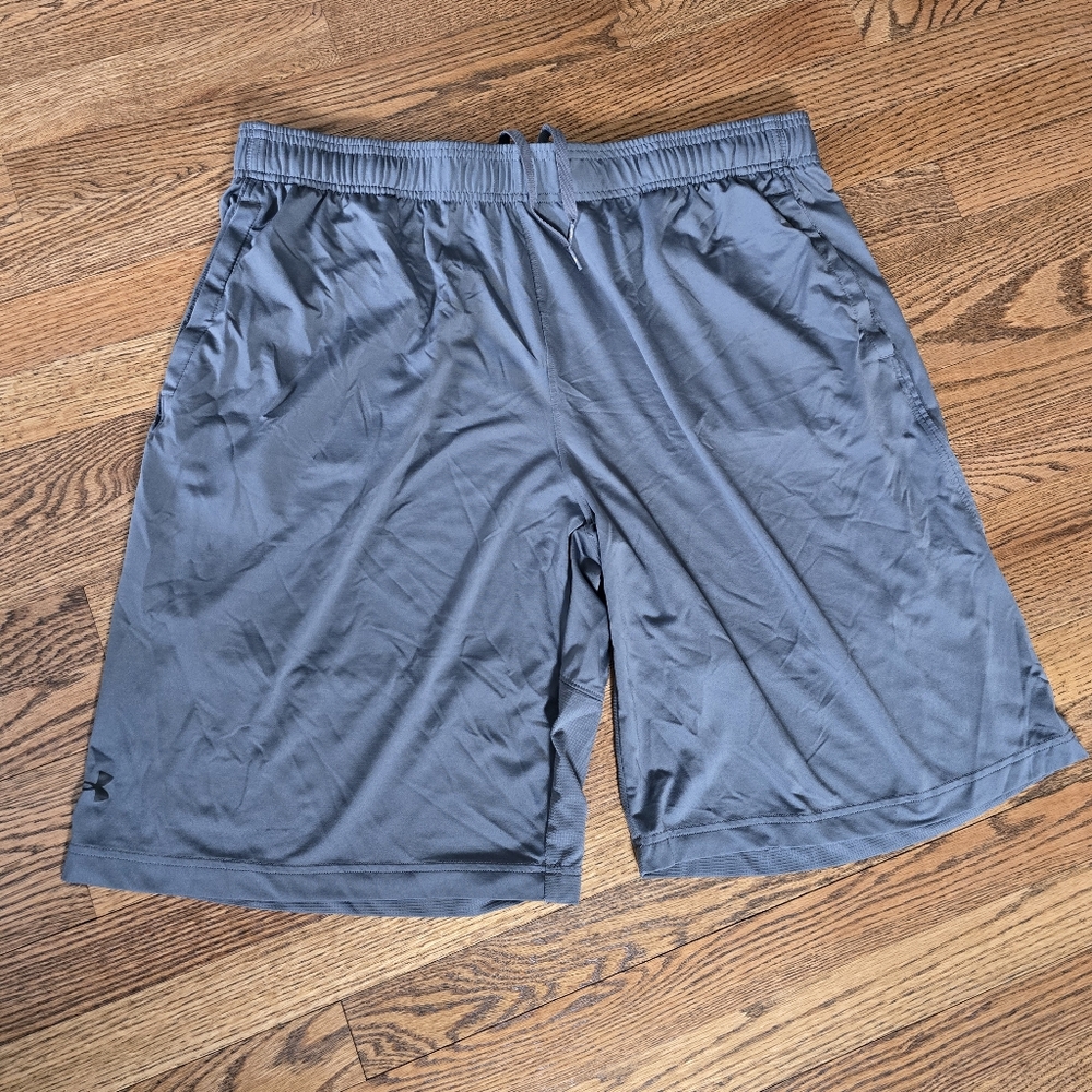 Under Armour Men's Gray Athletic Shorts Size: 2XLT